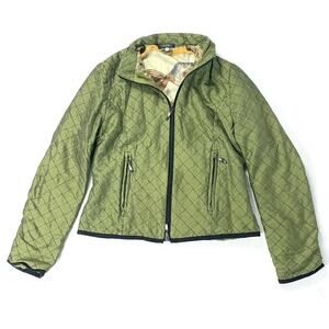 Frey Como Italy Quilted Silk Jacket